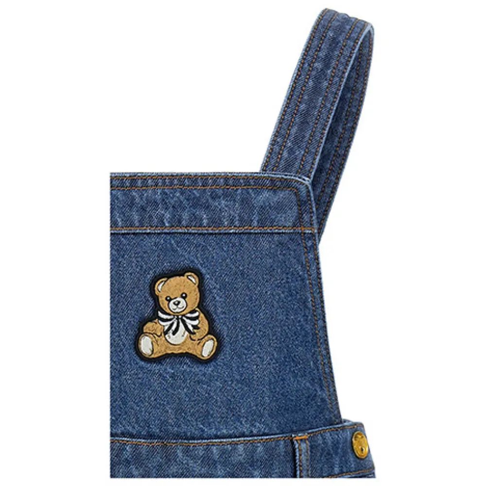 Kurzer Latzrock HDJ03VL0E29>Moschino Outlet