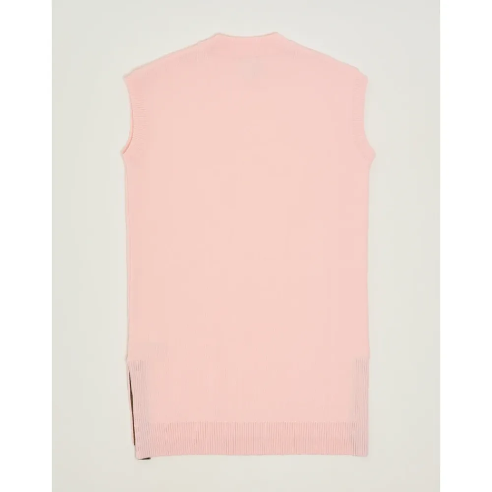 Kurzärmeliges Wollkleid>Fendi New