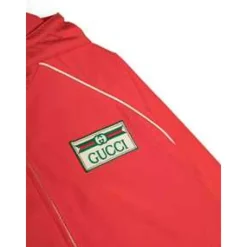 Label Windbreaker>Gucci Clearance