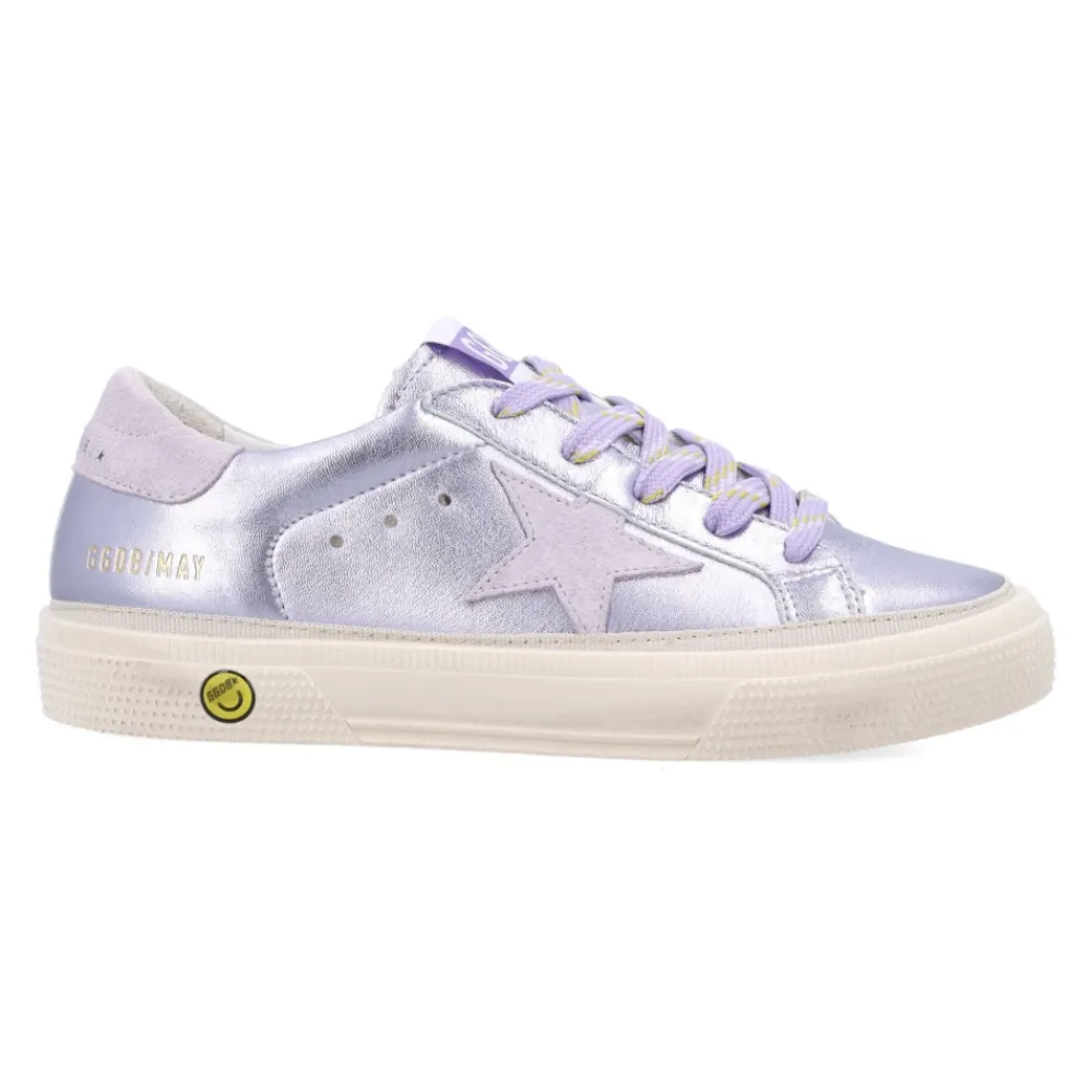 Laminierte Nappaleder Sneakers>Golden Goose Best