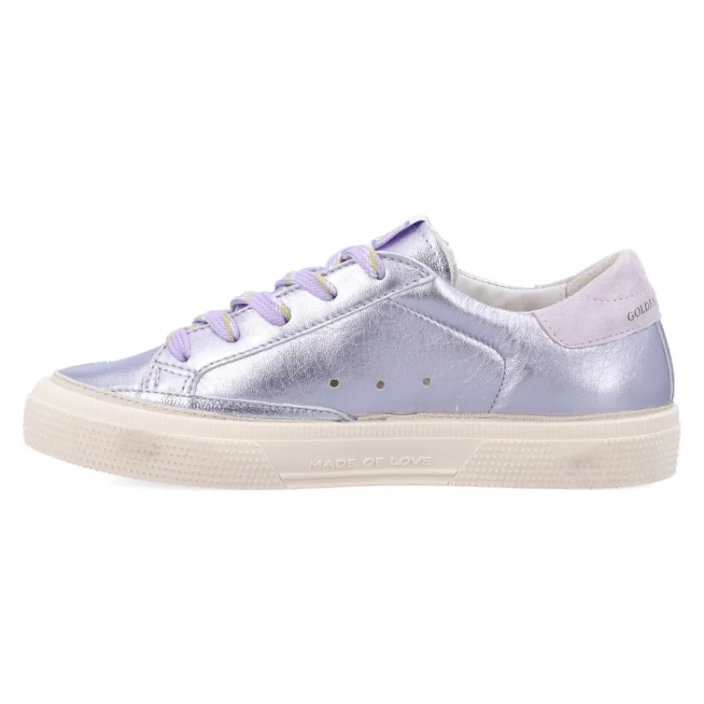 Laminierte Nappaleder Sneakers>Golden Goose Best