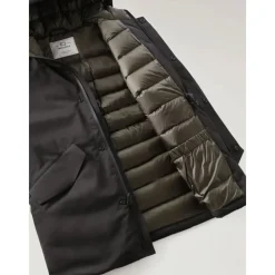 Langer Parka mit Kapuze><noscript><img width=