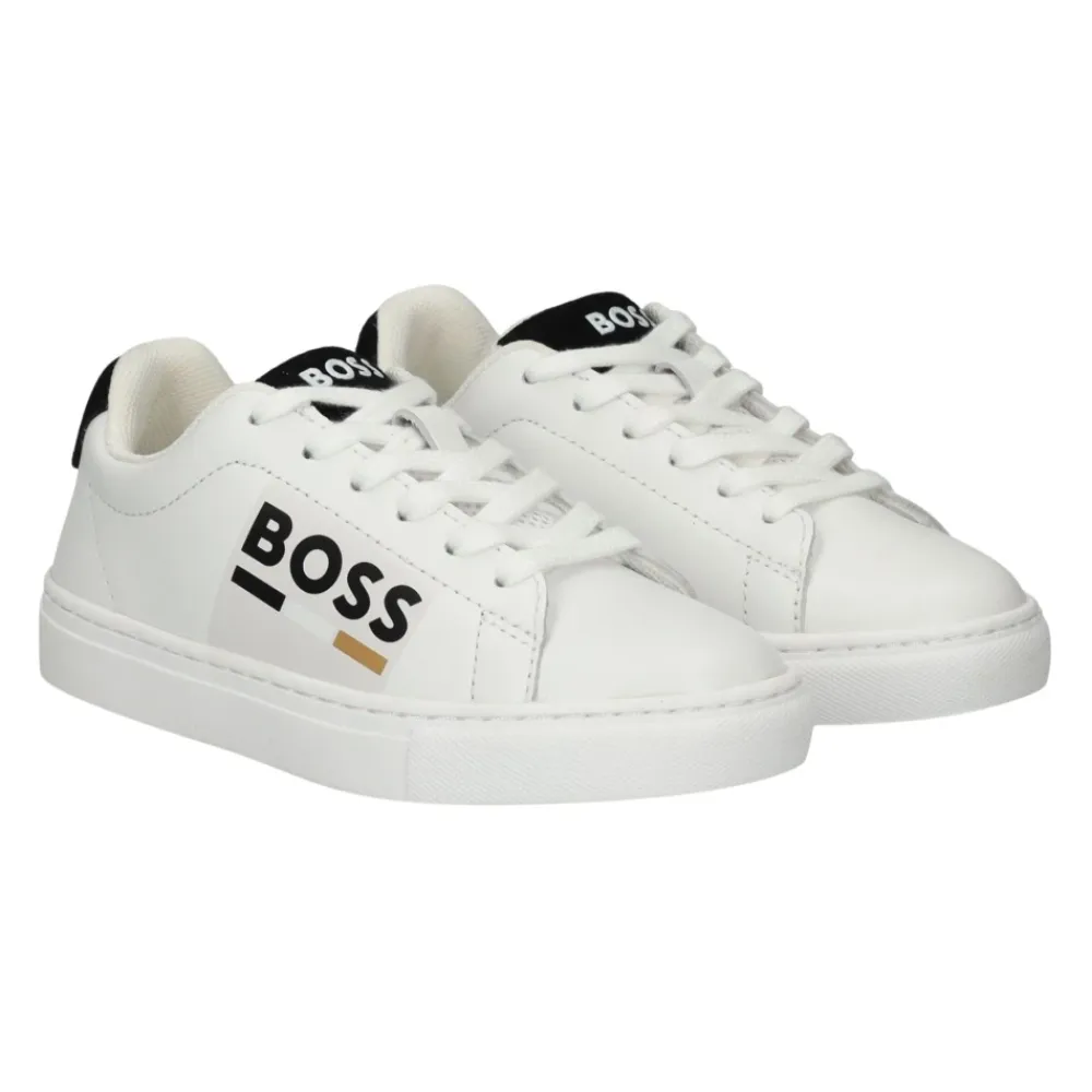 Leather Sneakers>Hugo Hot