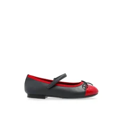 Lederballerinas mit Logo>Dolce & Gabbana Online