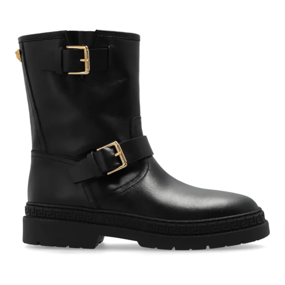 Lederstiefel>Versace Online