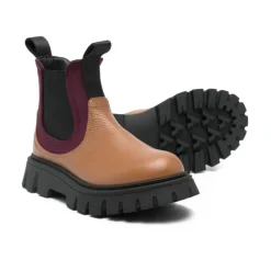 Leder-Stiefeletten>Marni