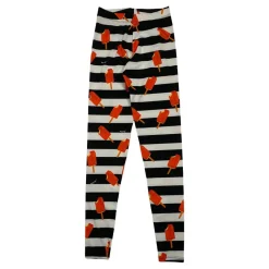 Legice/Fibianco/Nero Leggings>WHITE