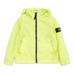 Leichte Jacke mit Logo-Patch>Stone Island Discount