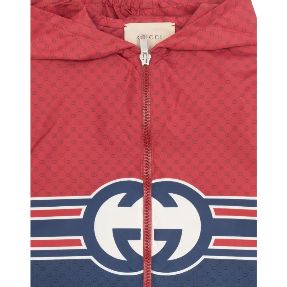Leichte Kinderjacke mit Logo>Gucci Sale