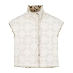 Leopard Print Faux Fur-Lined Vest>Givenchy Hot