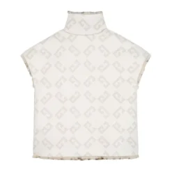 Leopard Print Faux Fur-Lined Vest><noscript><img width=