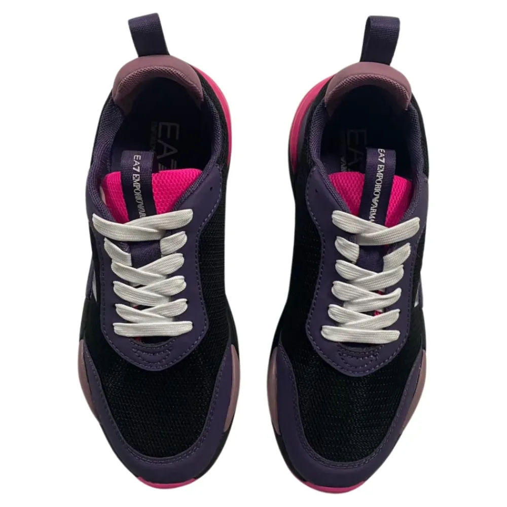 Lila flache Schuhe mit Kontrastdetails>Emporio Armani Hot