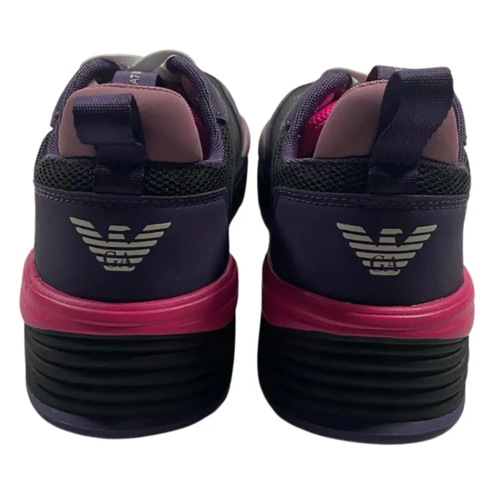 Lila flache Schuhe mit Kontrastdetails>Emporio Armani Hot