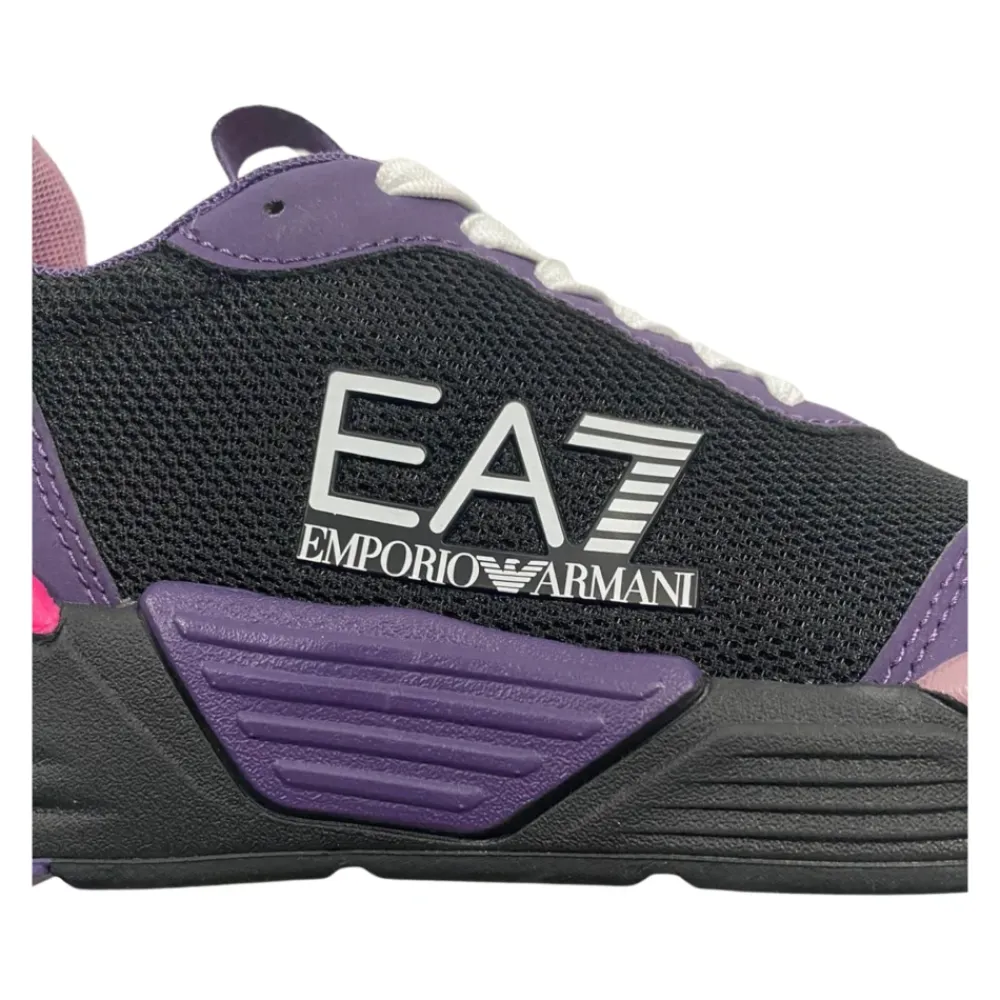 Lila flache Schuhe mit Kontrastdetails>Emporio Armani Hot