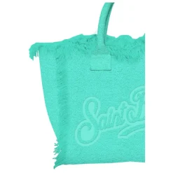 Lila Schwamm Handtasche mit Fransen>MC2 Saint Barth Discount