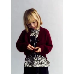 Lina Cardigan Plum Fantasy>The New Society Online