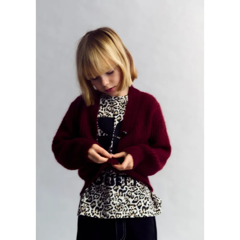 Lina Cardigan Plum Fantasy>The New Society Online