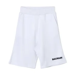 Logo Athletic Strickshorts für Kinder>Balmain Sale