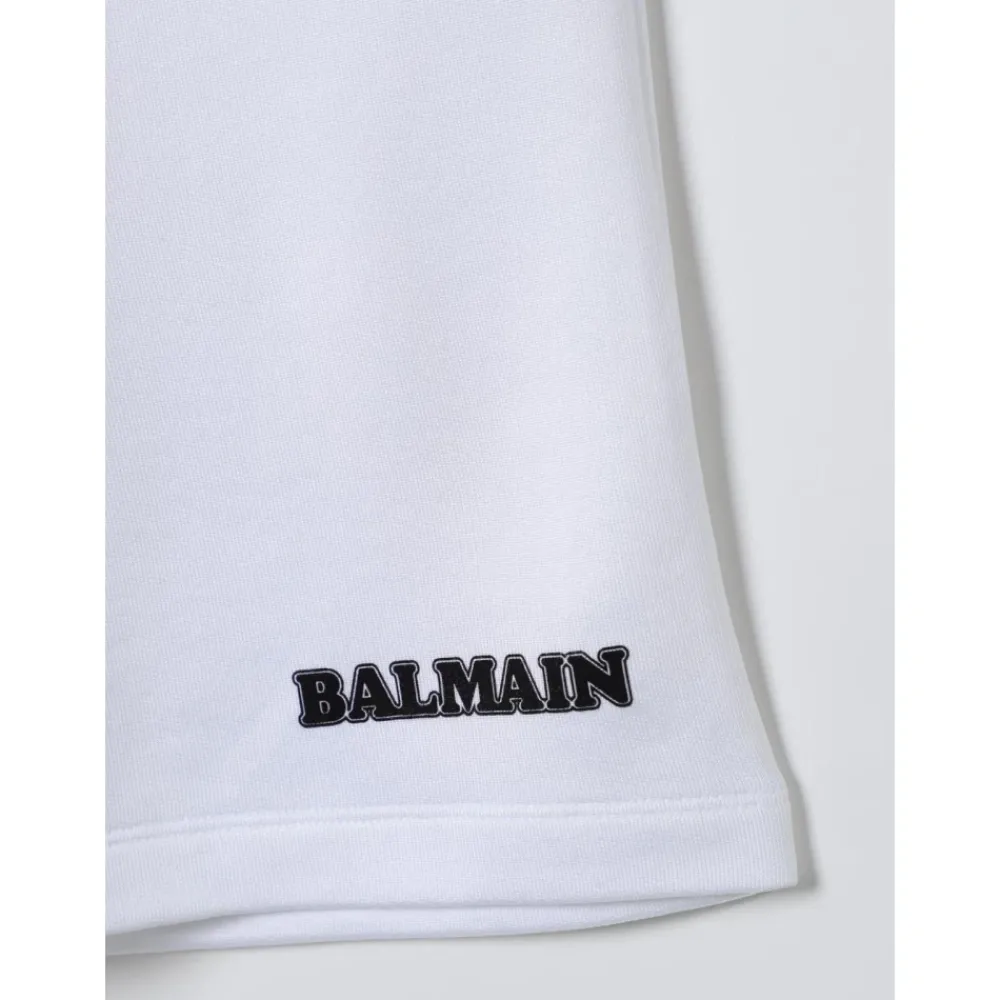 Logo Athletic Strickshorts für Kinder>Balmain Sale