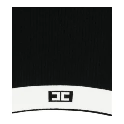 Logo Band Crop Top><noscript><img width=