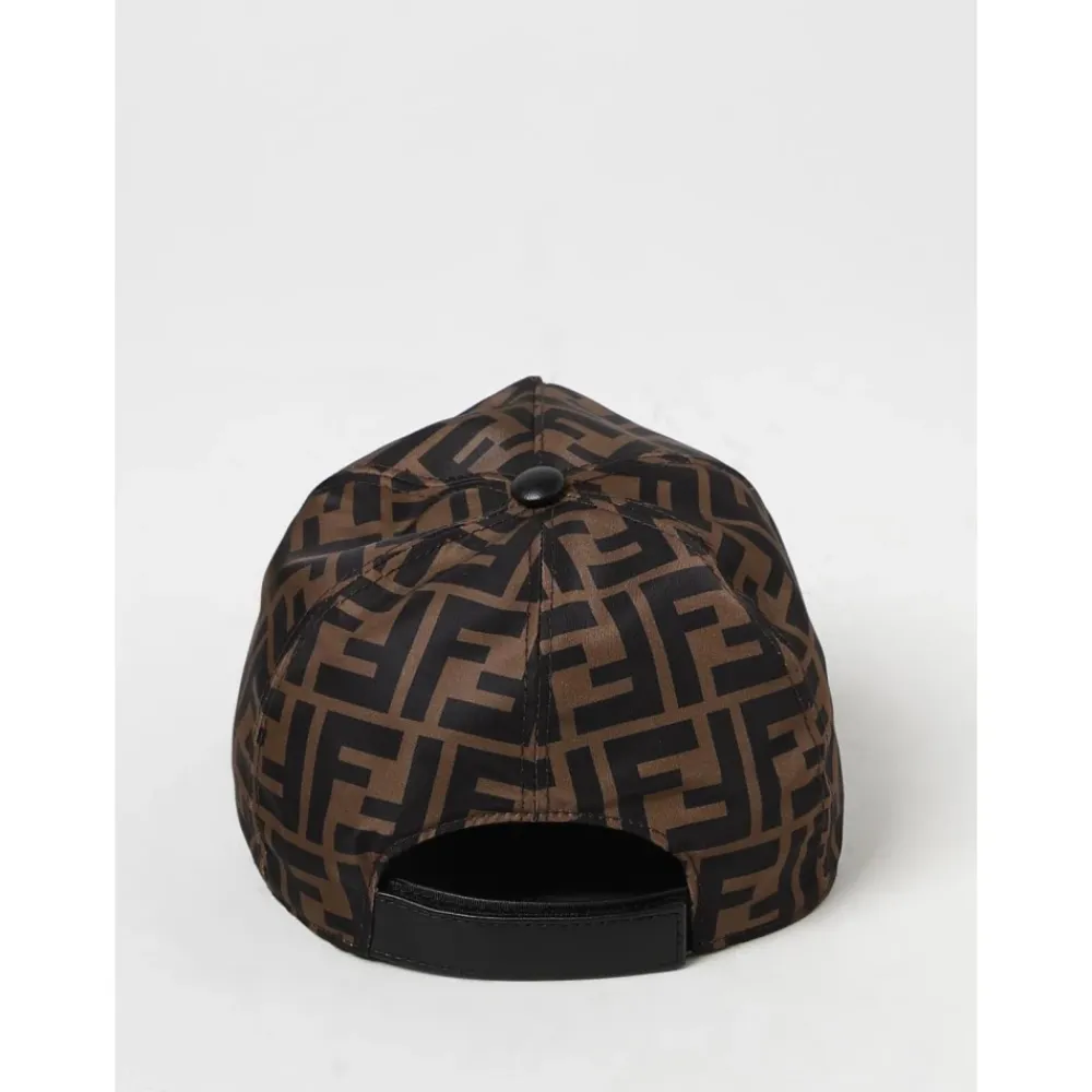 Logo Baseball Cap Stilvolles Praktisches Accessoire>Fendi New