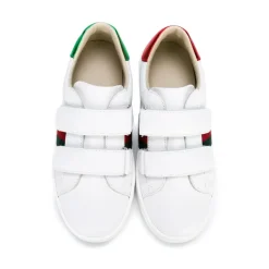 Logo Detail Strap Sneakers><noscript><img width=