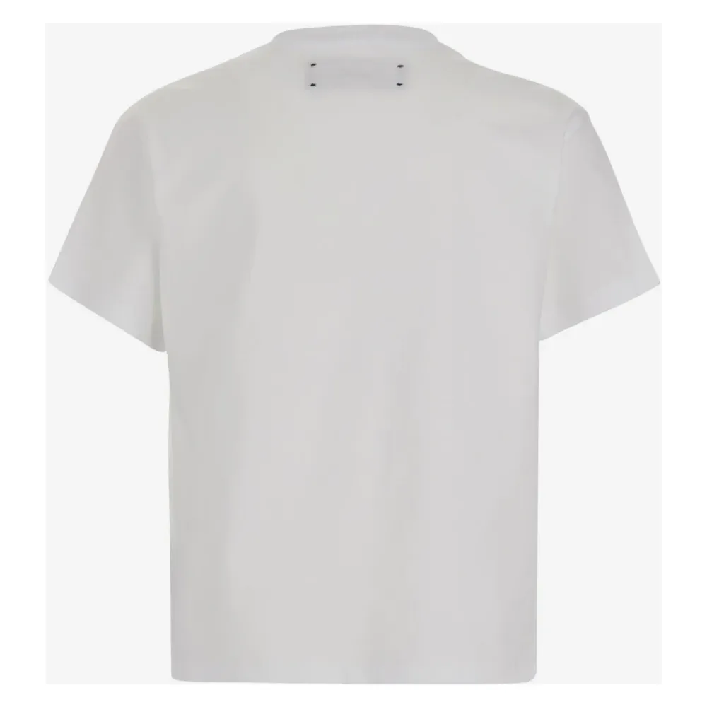 Logo Print Baumwoll T-shirt>Amiri Online