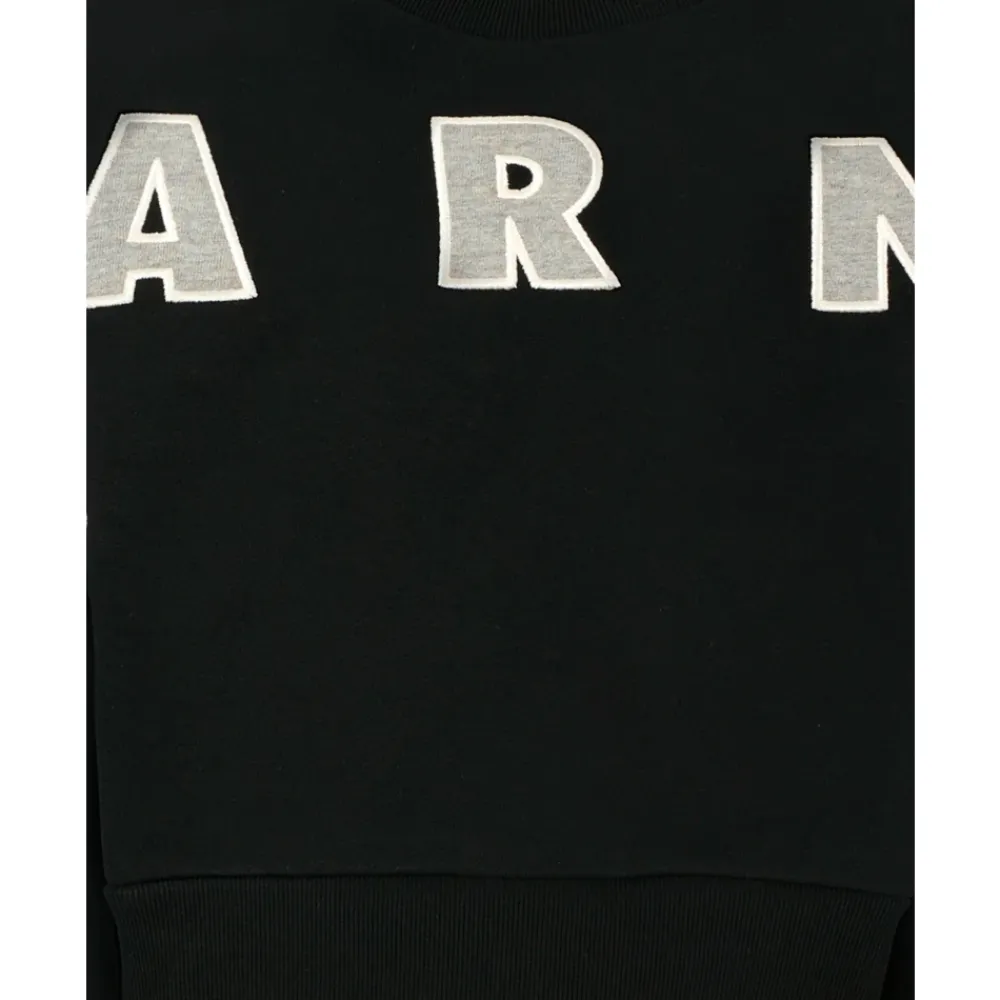 Logo Rundhals-Sweatshirt>Marni Clearance