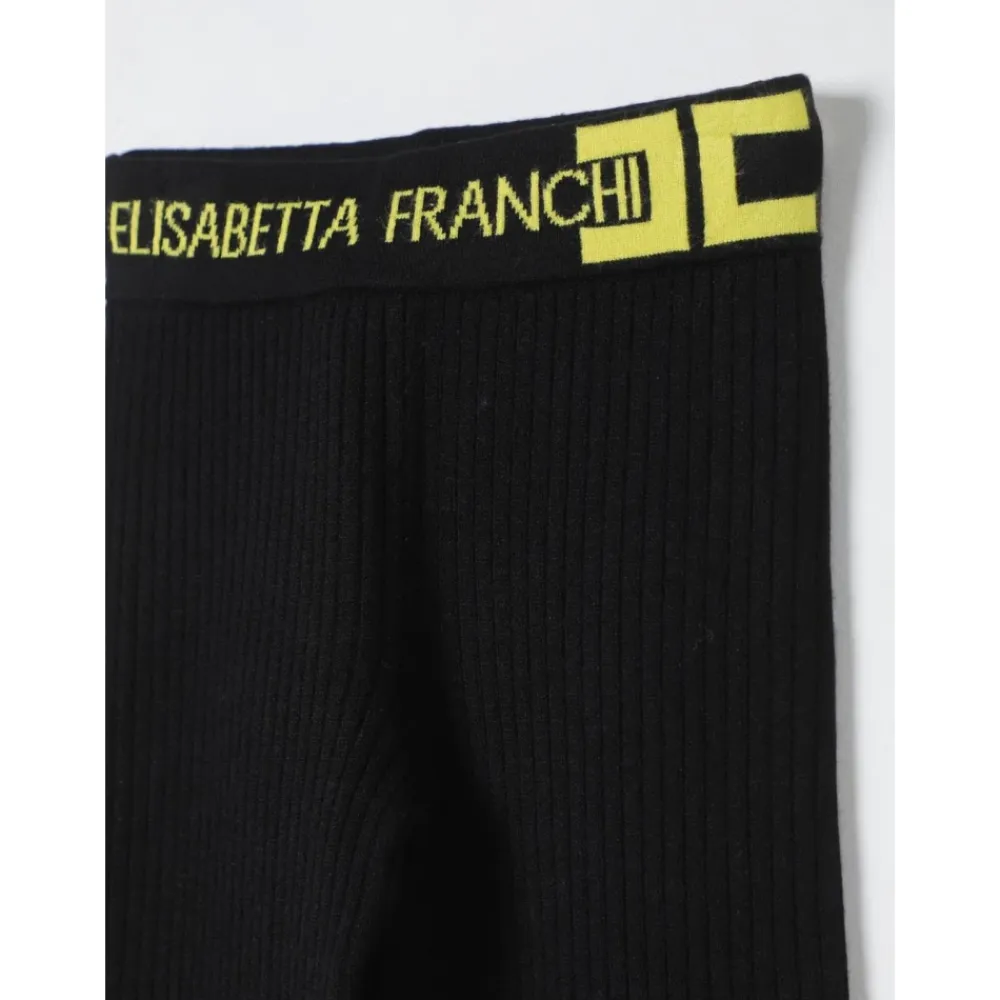Logo-Bund Leggings>Elisabetta Franchi Hot