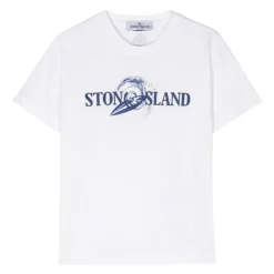 Logo-print Baumwoll-T-Shirt>Stone Island
