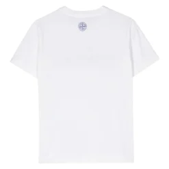 Logo-print Baumwoll-T-Shirt>Stone Island