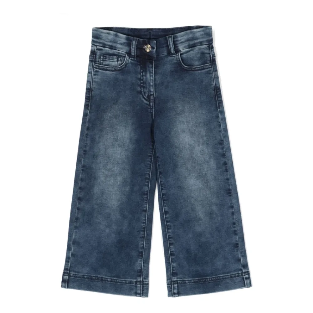 Looney Tunes Wide-Leg Denim Jeans>Monnalisa Discount