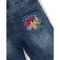 Looney Tunes Wide-Leg Denim Jeans><noscript><img width=