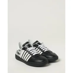 Low Top Leder-Sneakers>Dsquared2 Best