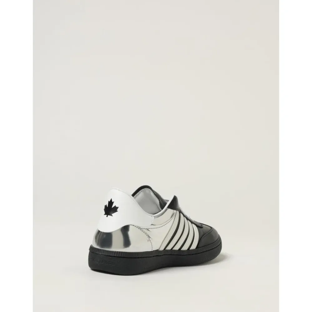 Low Top Leder-Sneakers>Dsquared2 Best