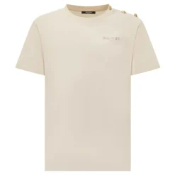 Lässiges Baumwoll T-Shirt>Balmain New