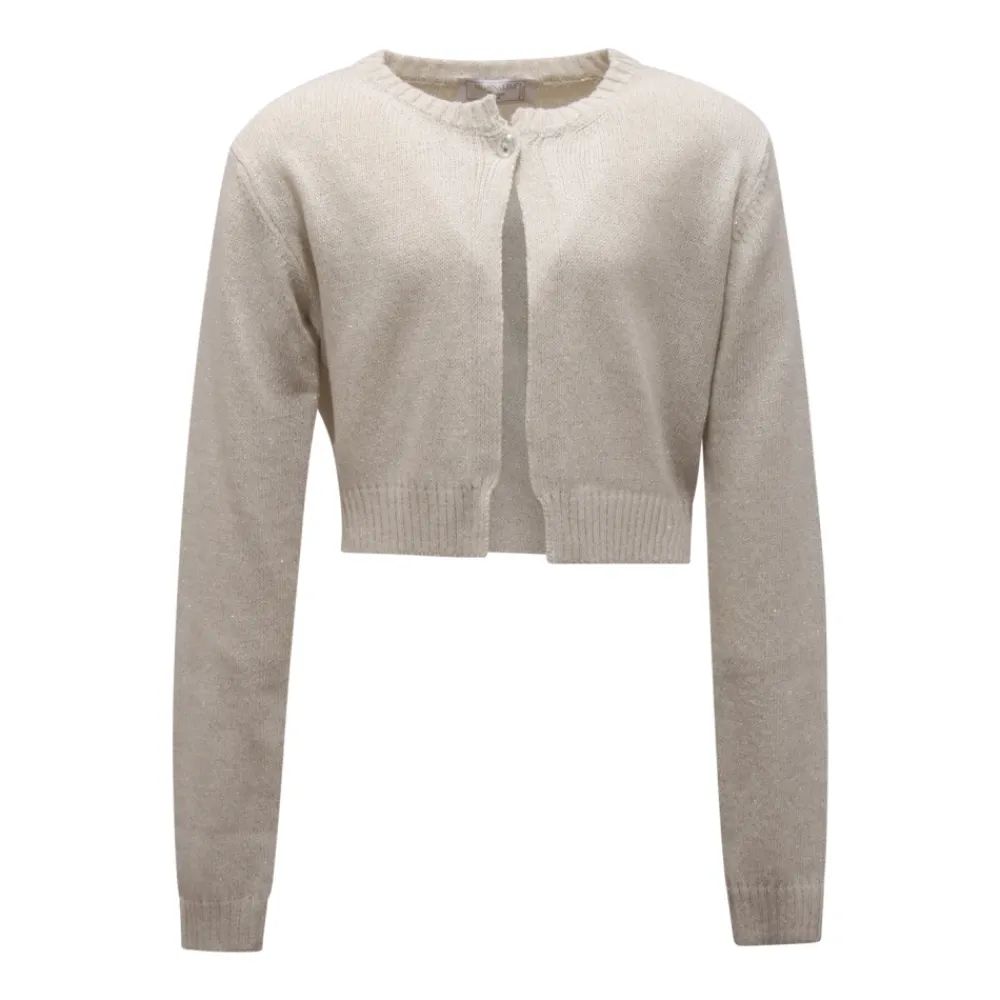 Lurex Cardigan>Monnalisa Hot