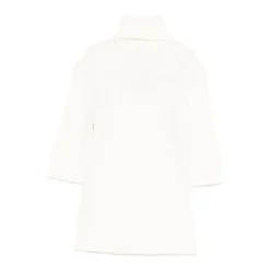 Maglione Collo Alto con Logo>Elisabetta Franchi Sale