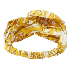 Majolika-Print Popeline Haarband><noscript><img width=