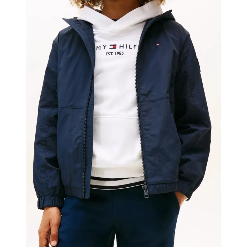 Marine Flagge Bestickte Windjacke>Tommy Hilfiger Hot