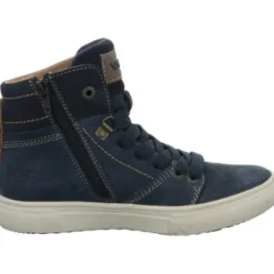 Marine Jungenstiefel mit Wollfutter><noscript><img width=