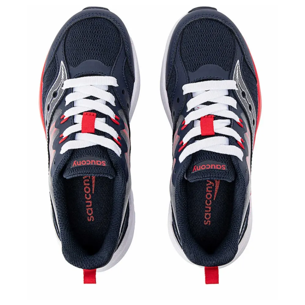 Marine/Rote Laufschuhe 2.0>Saucony