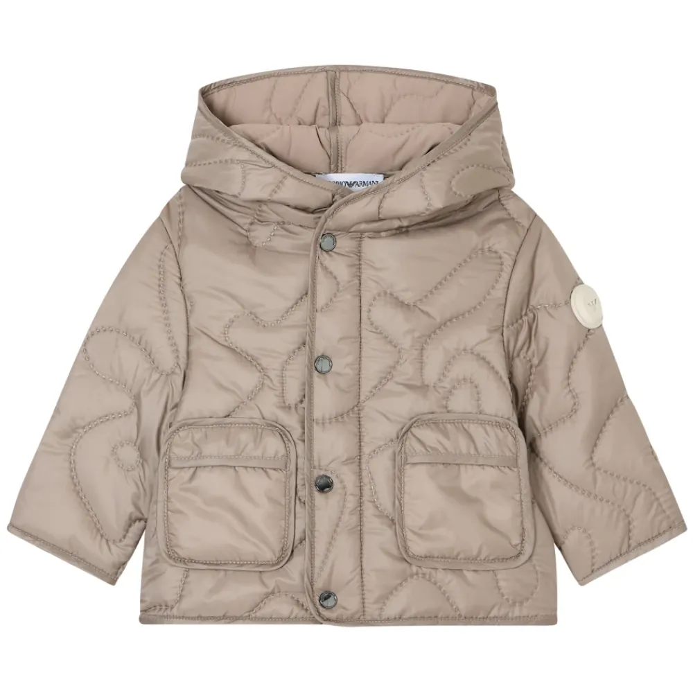 Matelassé Nylonjacke>Armani Clearance