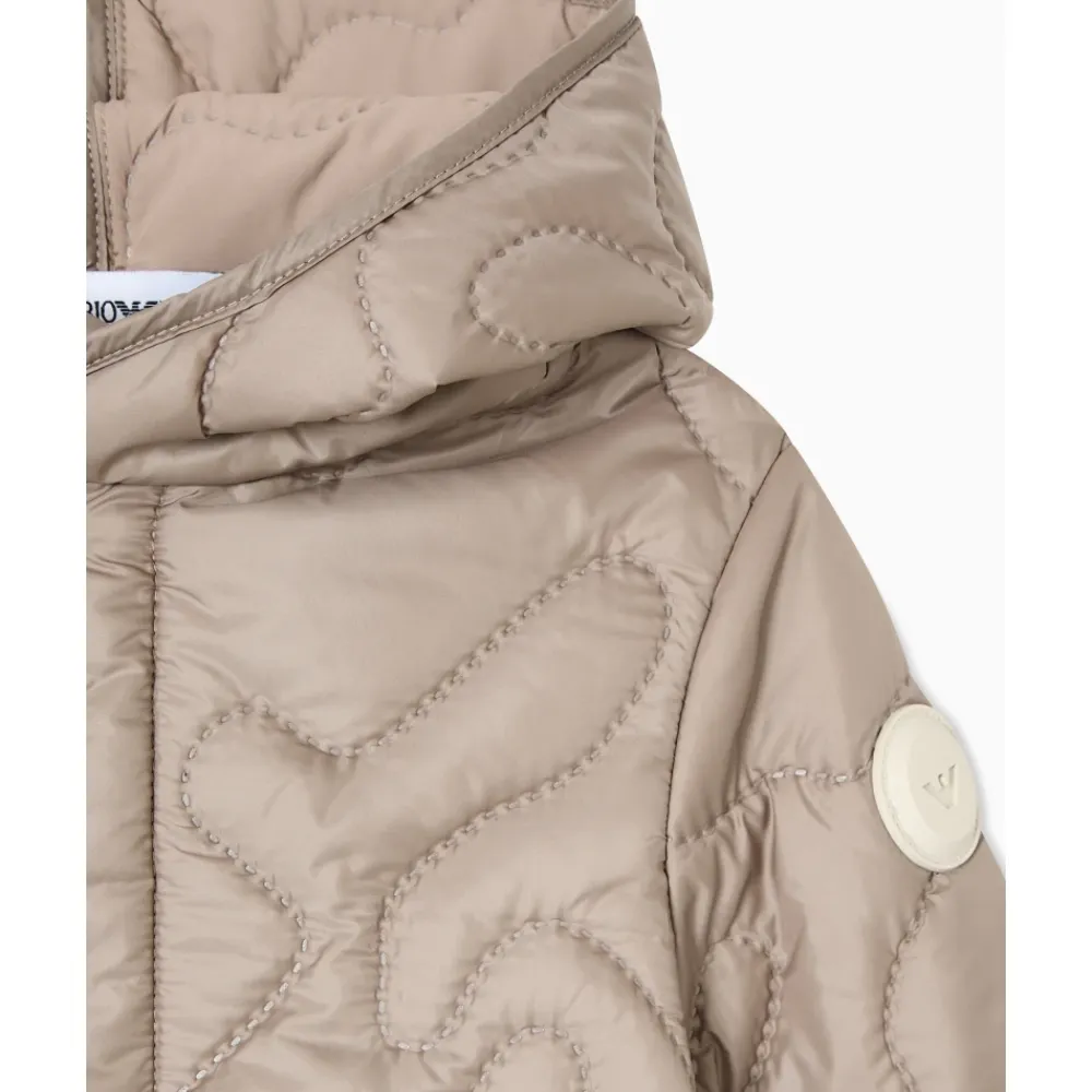 Matelassé Nylonjacke>Armani Clearance