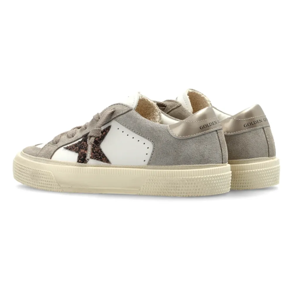 May With Double Quarter And Toe Sneakers>Golden Goose Online