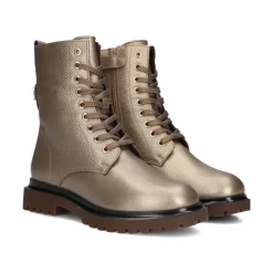 Mädchen Bronze Schnürstiefel Kaja>Ton & Ton Outlet