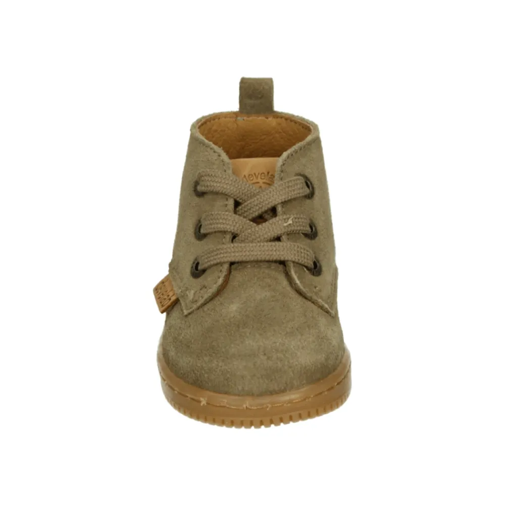 Mädchen Mid Wildlederschuhe Taupe>Develab New