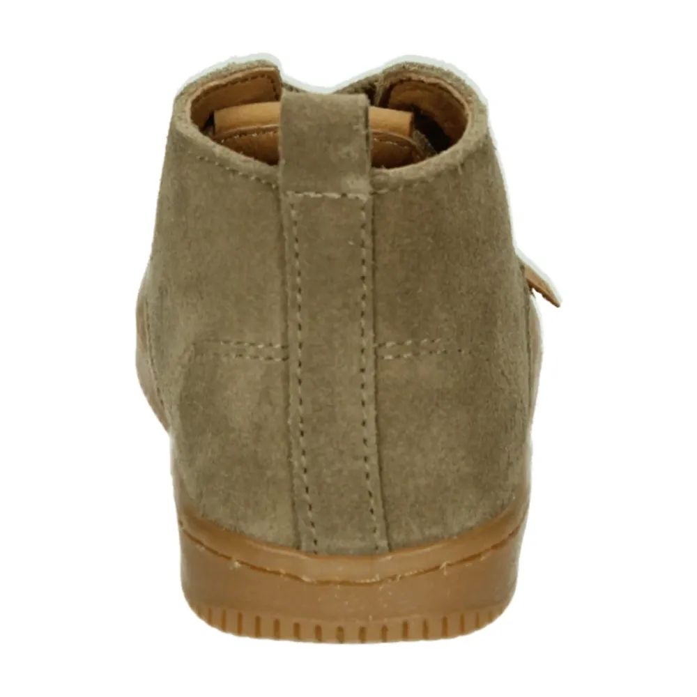 Mädchen Mid Wildlederschuhe Taupe>Develab New