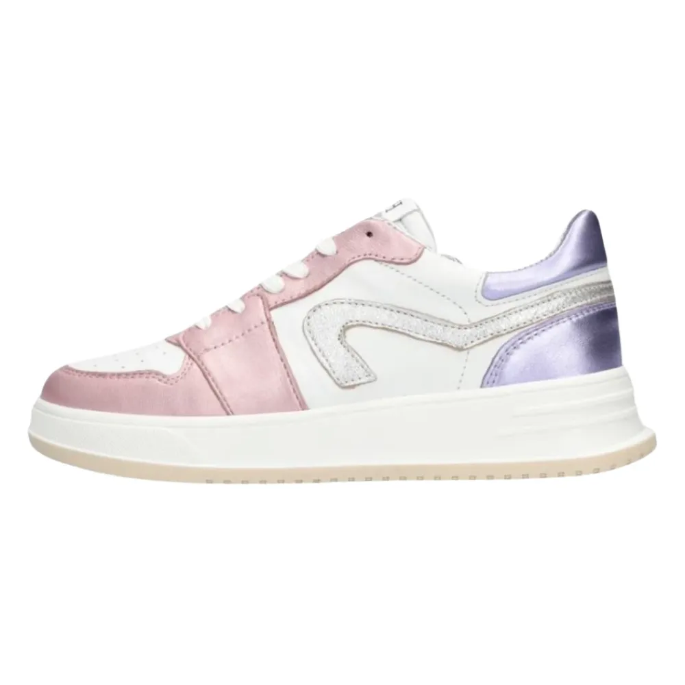 Mädchen Niedrige Sneakers Trendy Lila>Hip Hot