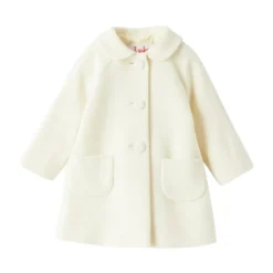 Mädchenmantel - Ausgestelltes Design aus weicher Wolle und Kaschmir>Il Gufo Sale